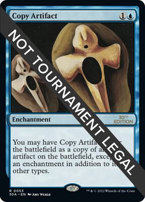 Copy Artifact card from 30th Anniversary Edition
