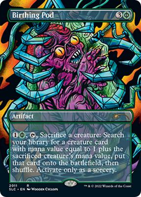Birthing Pod card from Secret Lair Countdown Kit