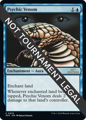Psychic Venom card from 30th Anniversary Edition