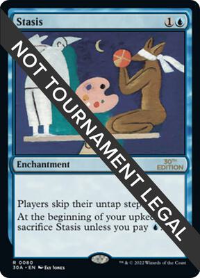Stasis card from 30th Anniversary Edition
