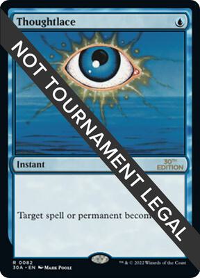 Thoughtlace card from 30th Anniversary Edition