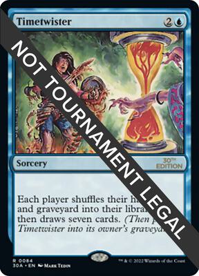 Timetwister card from 30th Anniversary Edition
