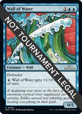 Wall of Water card from 30th Anniversary Edition