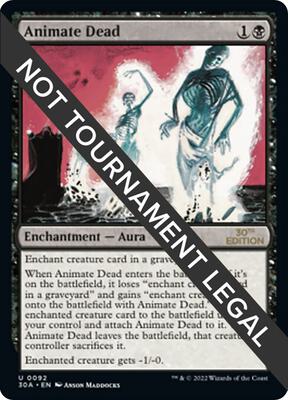 Animate Dead card from 30th Anniversary Edition