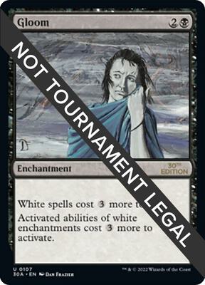 Gloom card from 30th Anniversary Edition