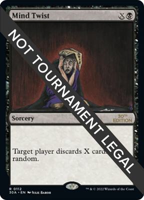Mind Twist card from 30th Anniversary Edition