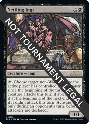 Nettling Imp card from 30th Anniversary Edition