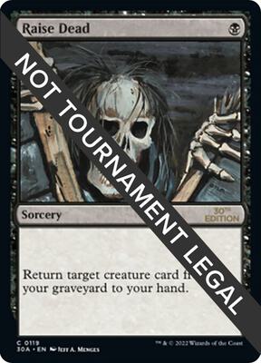 Raise Dead card from 30th Anniversary Edition