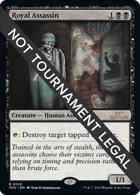 Royal Assassin card from 30th Anniversary Edition