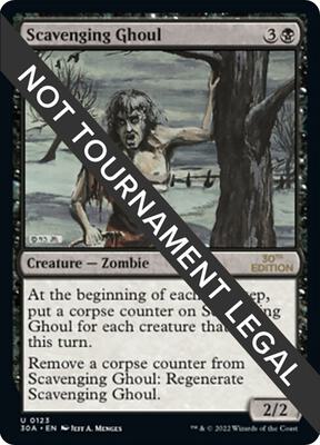 Scavenging Ghoul card from 30th Anniversary Edition