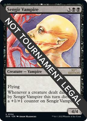 Sengir Vampire card from 30th Anniversary Edition