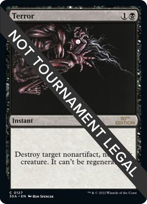 Terror card from 30th Anniversary Edition