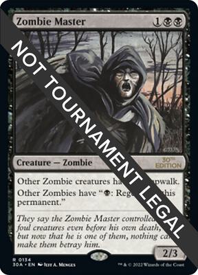 Zombie Master card from 30th Anniversary Edition