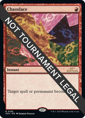 Chaoslace card from 30th Anniversary Edition