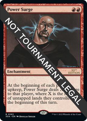 Power Surge card from 30th Anniversary Edition