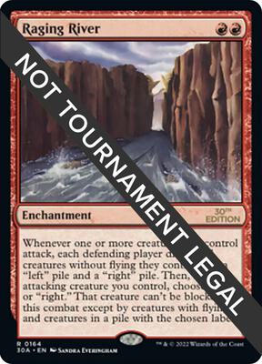 Raging River card from 30th Anniversary Edition
