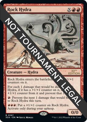 Rock Hydra card from 30th Anniversary Edition