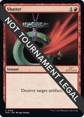 Shatter card from 30th Anniversary Edition