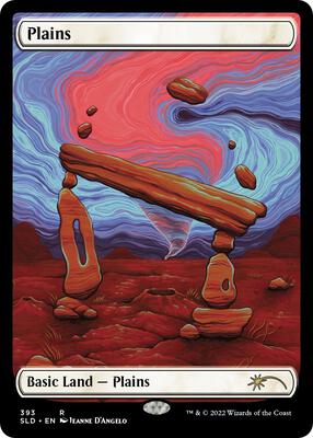Plains (393) card from Secret Lair Drop Series