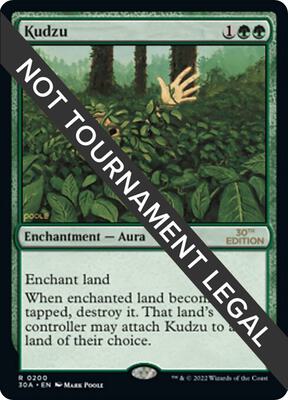 Kudzu card from 30th Anniversary Edition