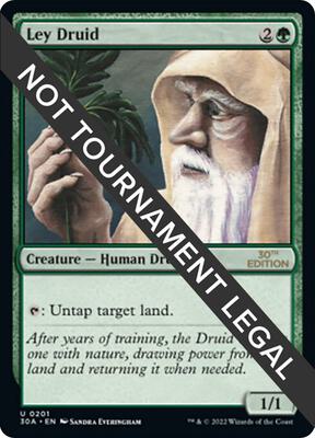 Ley Druid card from 30th Anniversary Edition