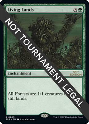 Living Lands card from 30th Anniversary Edition
