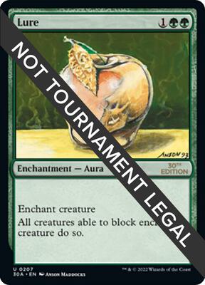 Lure card from 30th Anniversary Edition