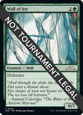 Wall of Ice card from 30th Anniversary Edition