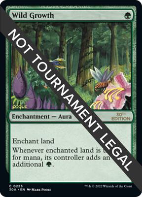 Wild Growth card from 30th Anniversary Edition