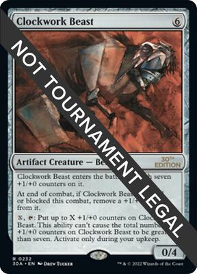 Clockwork Beast card from 30th Anniversary Edition