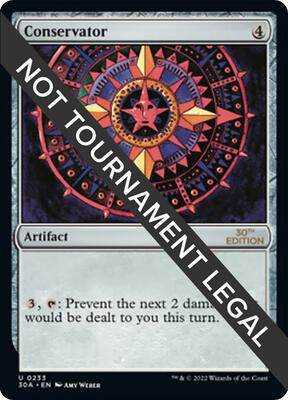 Conservator card from 30th Anniversary Edition