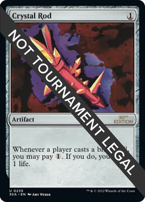Crystal Rod card from 30th Anniversary Edition