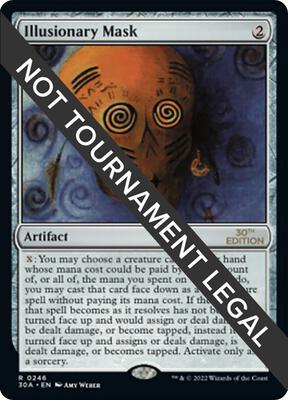 Illusionary Mask card from 30th Anniversary Edition