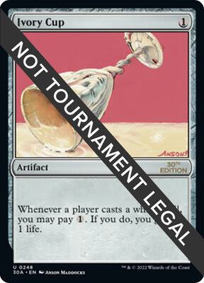 Ivory Cup card from 30th Anniversary Edition