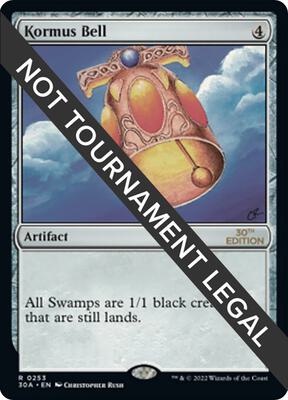 Kormus Bell card from 30th Anniversary Edition