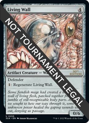 Living Wall card from 30th Anniversary Edition