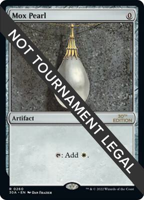 Mox Pearl card from 30th Anniversary Edition
