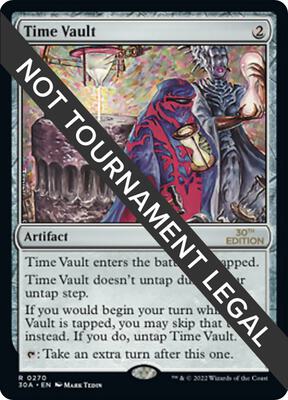 Time Vault card from 30th Anniversary Edition