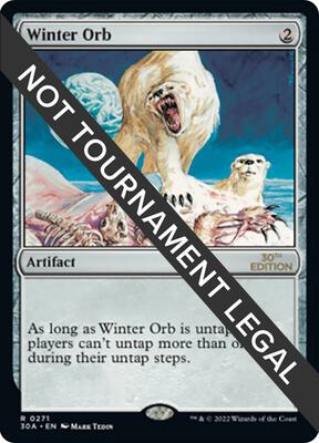 Winter Orb card from 30th Anniversary Edition