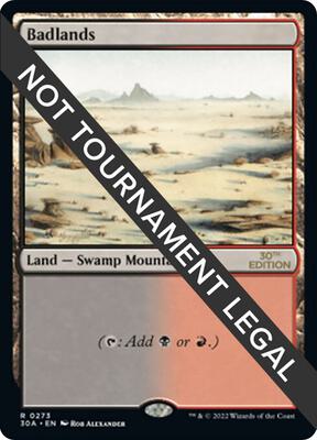 Badlands card from 30th Anniversary Edition