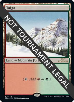 Taiga card from 30th Anniversary Edition