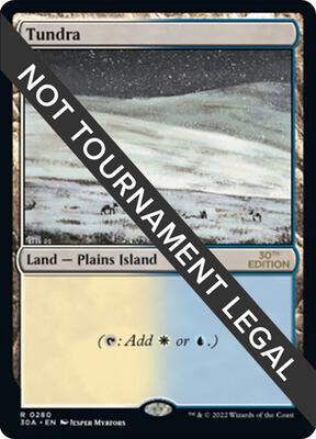 Tundra card from 30th Anniversary Edition