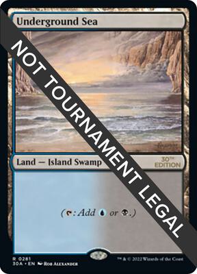 Underground Sea card from 30th Anniversary Edition