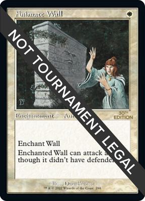Animate Wall (Retro Frame) card from 30th Anniversary Edition