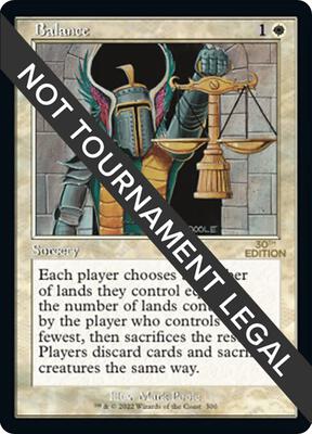 Balance (Retro Frame) card from 30th Anniversary Edition