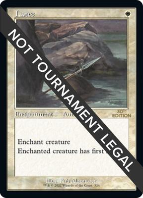 Lance (Retro Frame) card from 30th Anniversary Edition