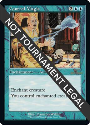 Control Magic (Retro Frame) card from 30th Anniversary Edition