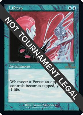 Lifetap (Retro Frame) card from 30th Anniversary Edition