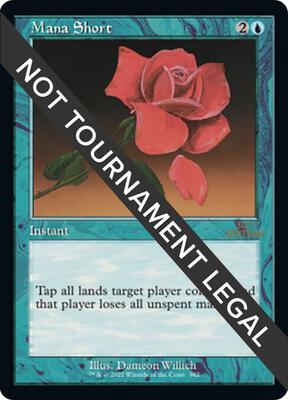 Mana Short (Retro Frame) card from 30th Anniversary Edition