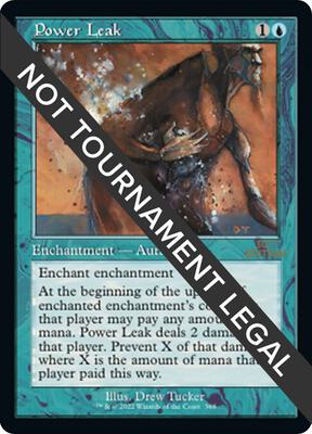 Power Leak (Retro Frame) card from 30th Anniversary Edition
